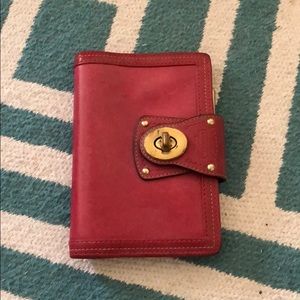 Red Coach Planner - Leather Turnlock Agenda